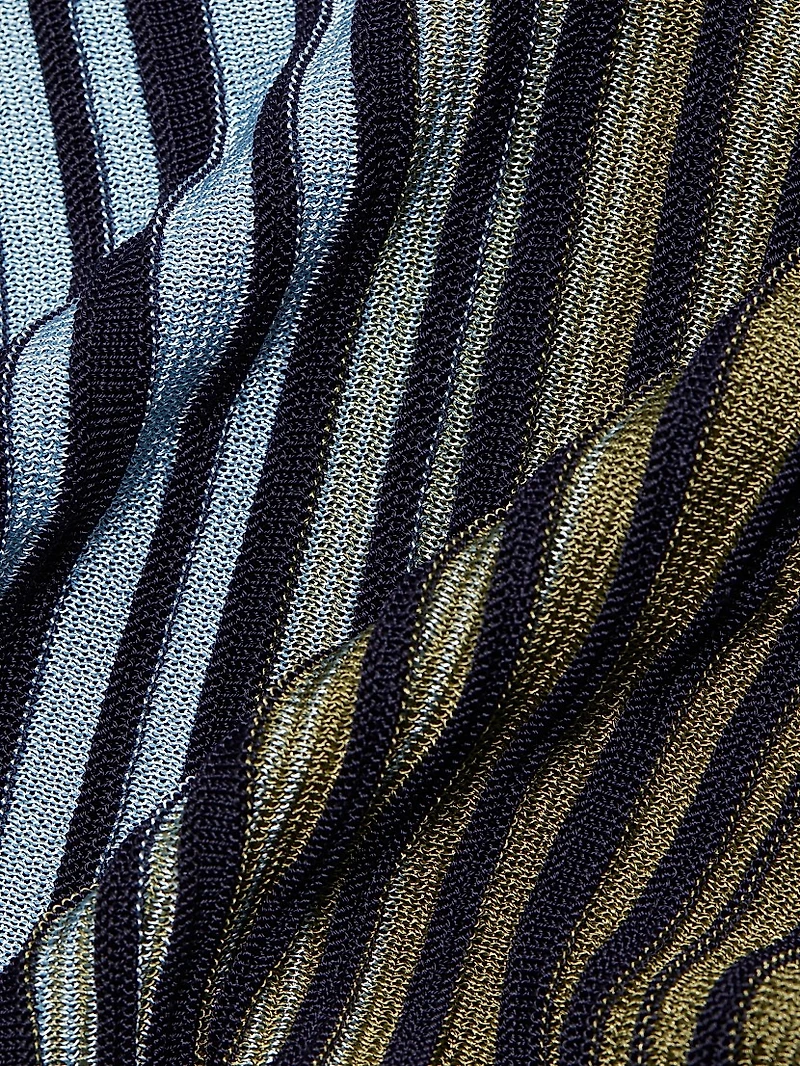Vanessa Ombre Striped Top