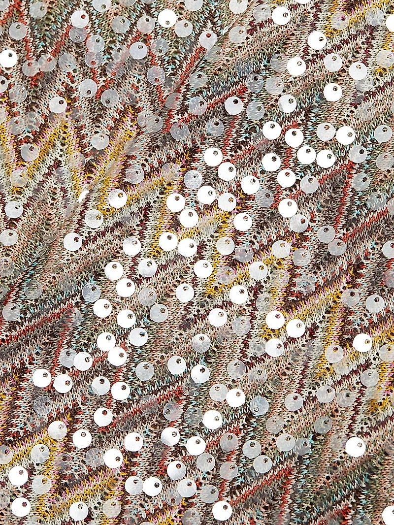 Ivanna Sequin Embellished Minidress