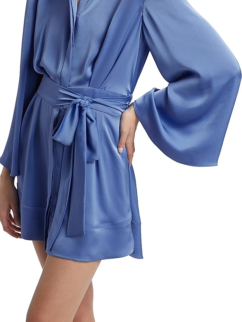 Mariana Tie-Waist Shirtdress