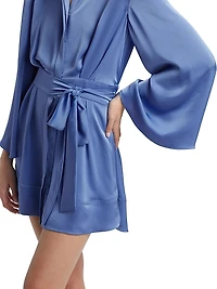 Mariana Tie-Waist Shirtdress