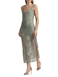 Liliana Knit Sleeveless Midi Dress