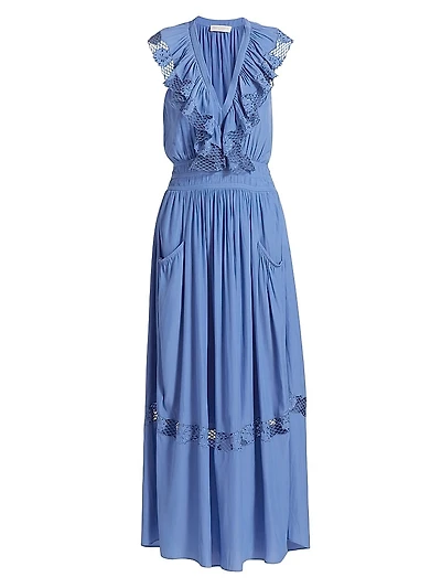 Laila V-Neck Maxi Dress
