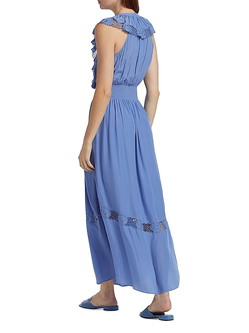 Laila V-Neck Maxi Dress
