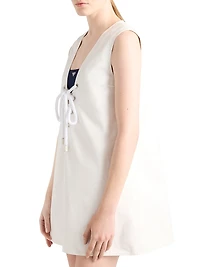 Old Satin Mini-Dress