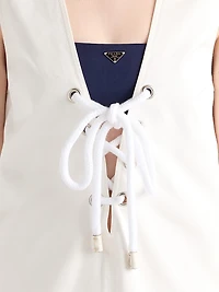 Old Satin Mini-Dress