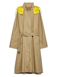 Technical Poplin Raincoat