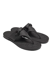 Horesebit Rubber Thong Slide Sandals
