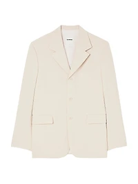 Oversized Wool Suit Jacket