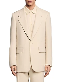 Oversized Wool Suit Jacket