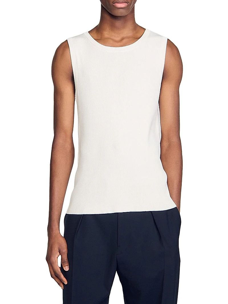Rib Knit Vest Top