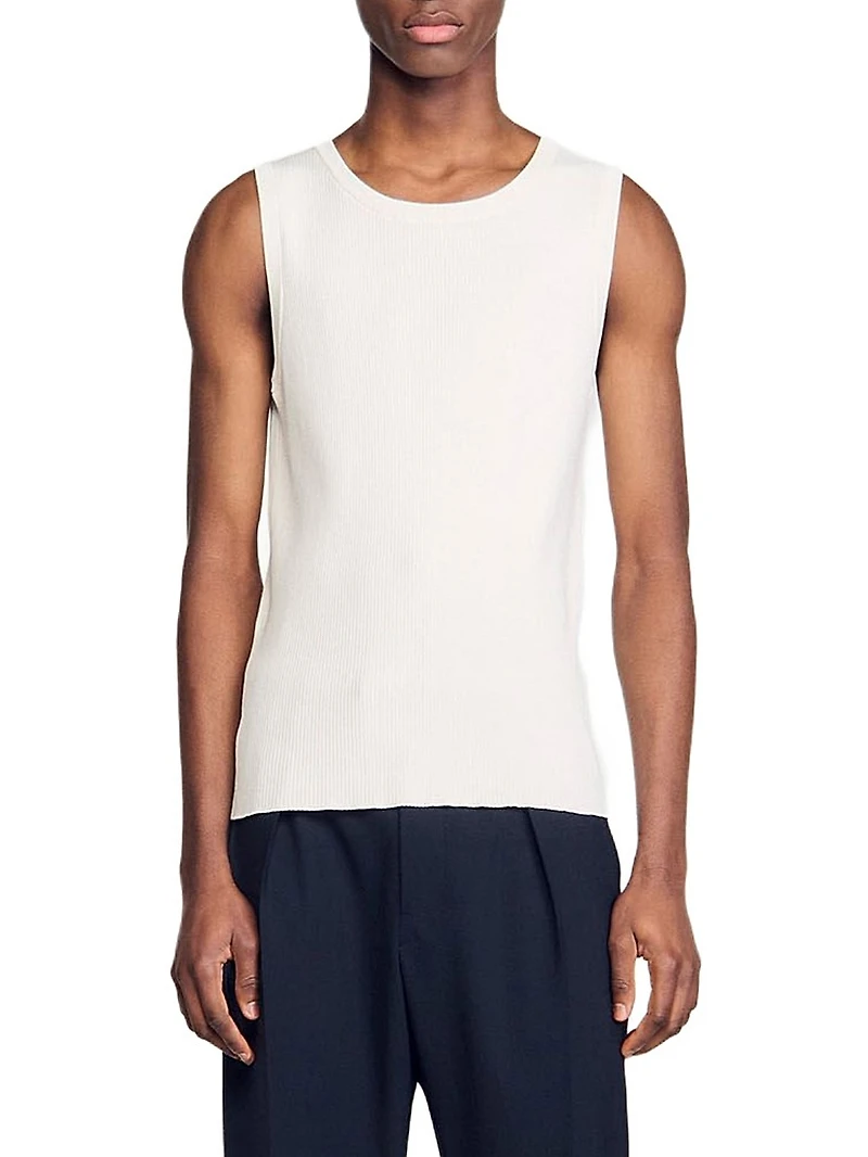 Rib Knit Vest Top