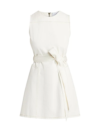 Claudia Denim A-line Minidress