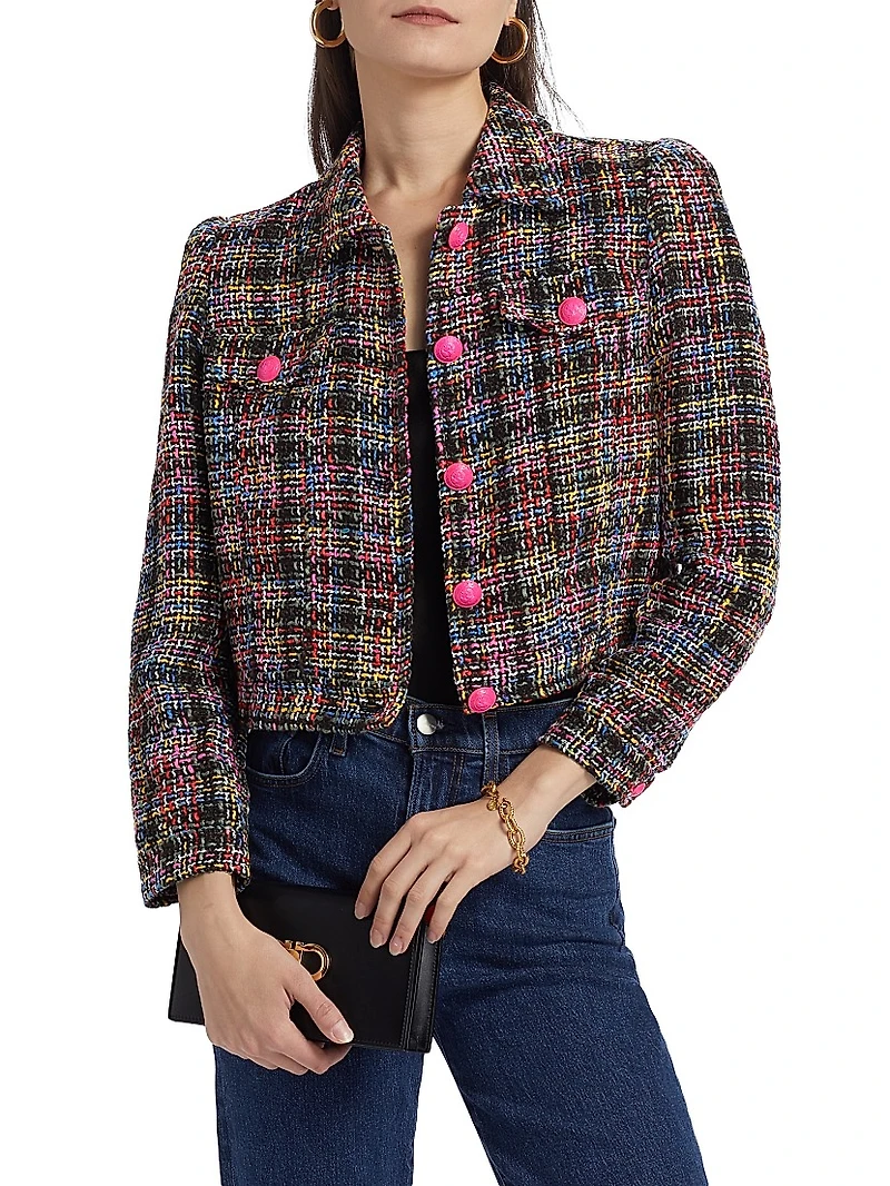 Kasey Boucle Tweed Jacket