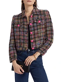 Kasey Boucle Tweed Jacket
