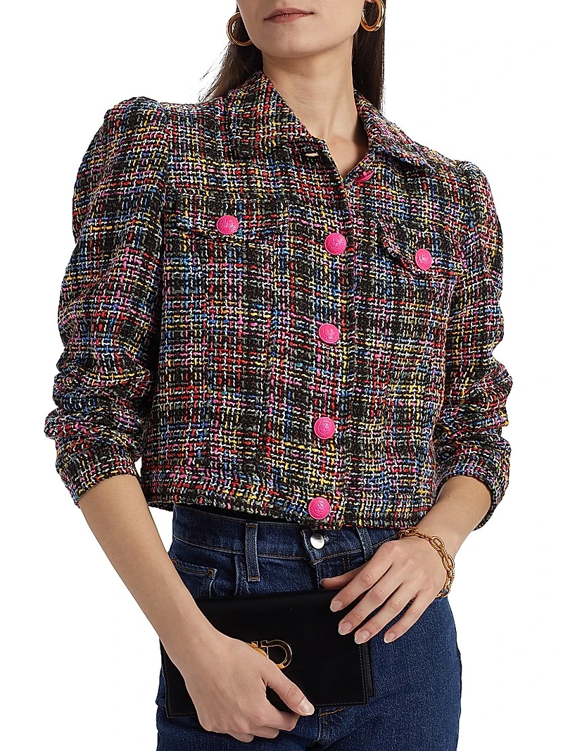 Kasey Boucle Tweed Jacket