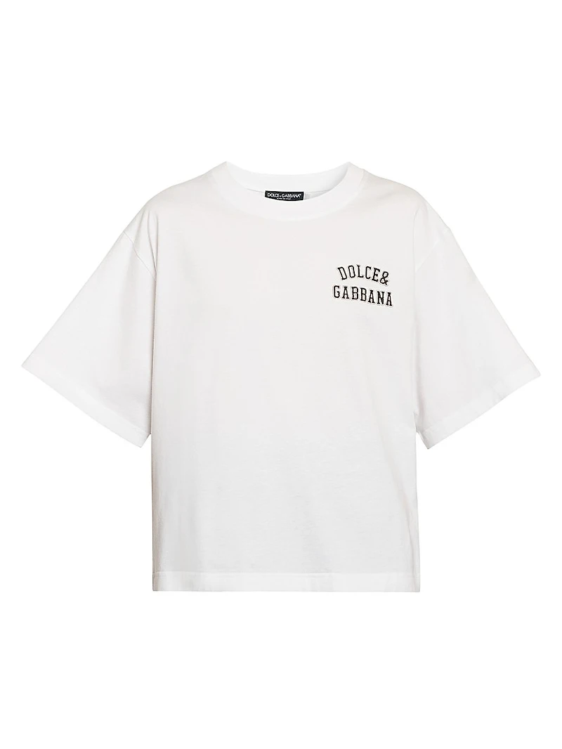 Logo Cotton Boxy T-Shirt