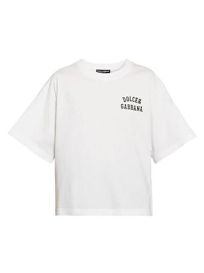 Logo Cotton Boxy T-Shirt