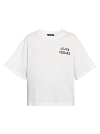 Logo Cotton Boxy T-Shirt