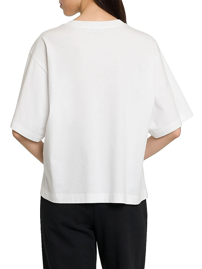 Logo Cotton Boxy T-Shirt