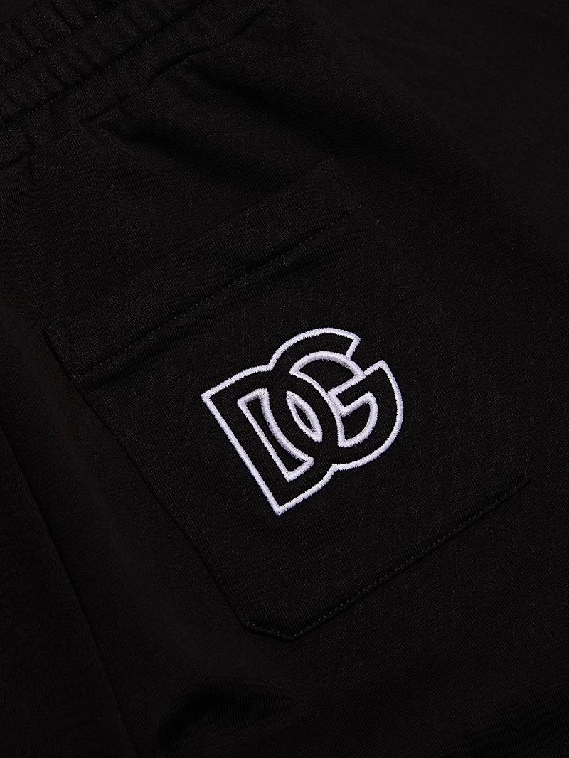 Logo Cutout Sweat Shorts