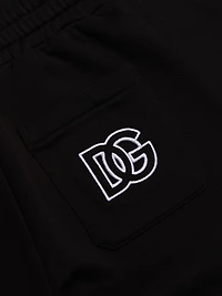 Logo Cutout Sweat Shorts