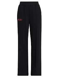 Collegiate Logo-Embroidered Cotton Sweatpants