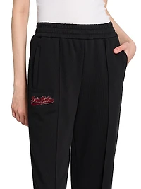 Collegiate Logo-Embroidered Cotton Sweatpants