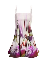 Judie Printed A-Line Minidress