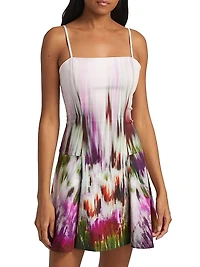 Judie Printed A-Line Minidress