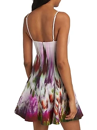 Judie Printed A-Line Minidress
