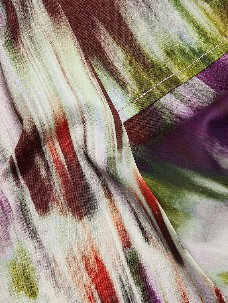 Judie Printed A-Line Minidress