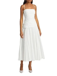 Arie Strapless Bustier Midi-Dress