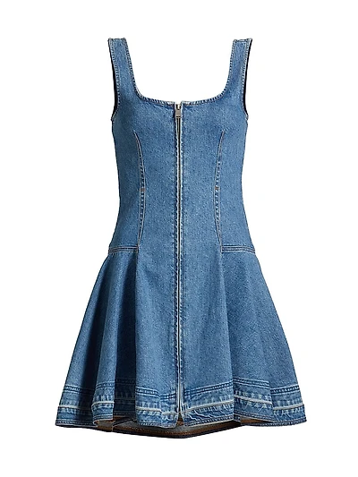 Eleodra Denim Minidress