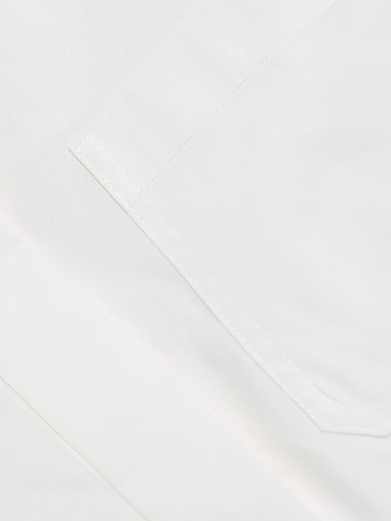 Winslow Cropped Sleeveless Button-Front Shirt