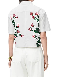 LOEWE x Paula's Ibiza Rose Short-Sleeve Shirt