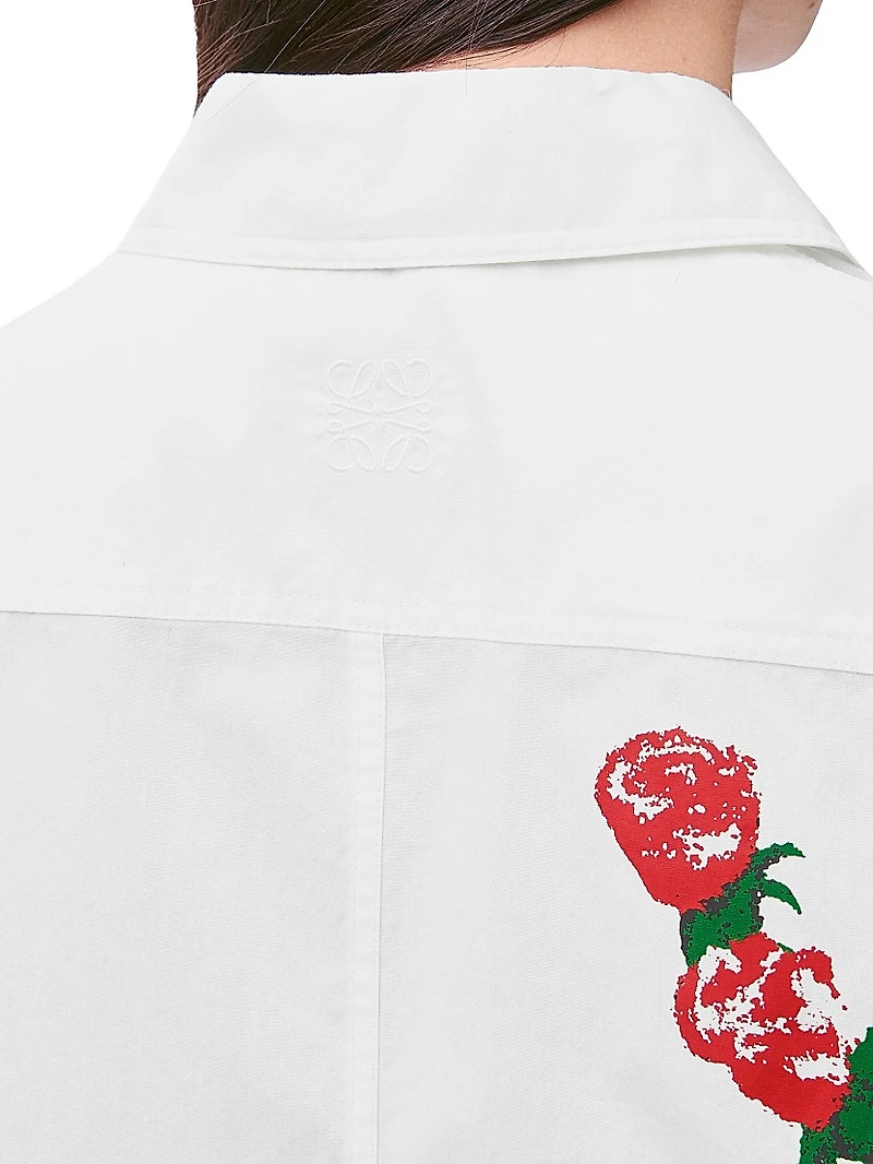LOEWE x Paula's Ibiza Rose Short-Sleeve Shirt