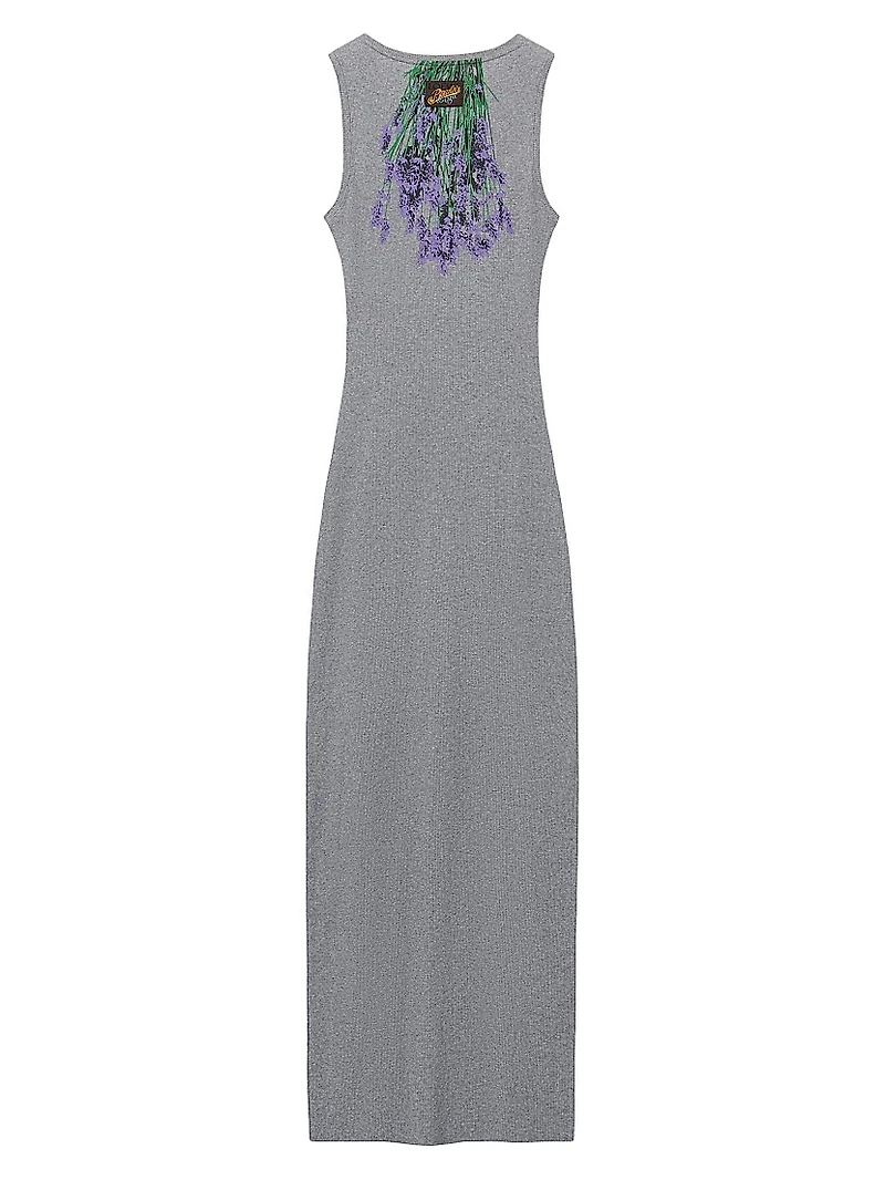 LOEWE x Paula's Ibiza Lilac Tank Maxi Dress