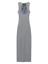LOEWE x Paula's Ibiza Lilac Tank Maxi Dress