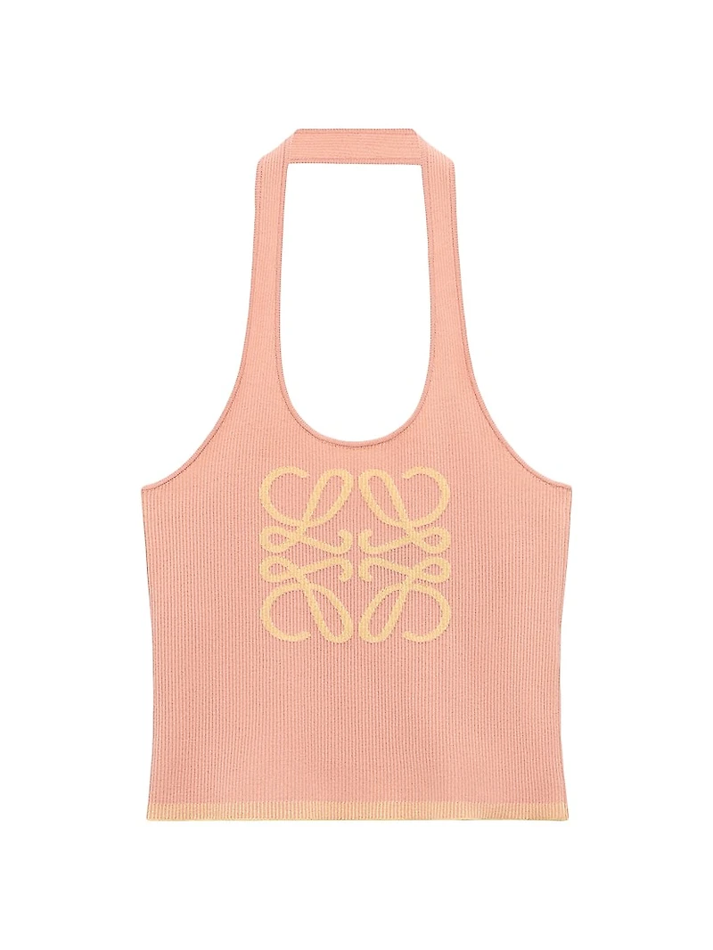 LOEWE x Paula's Ibiza Logo Halterneck Tank