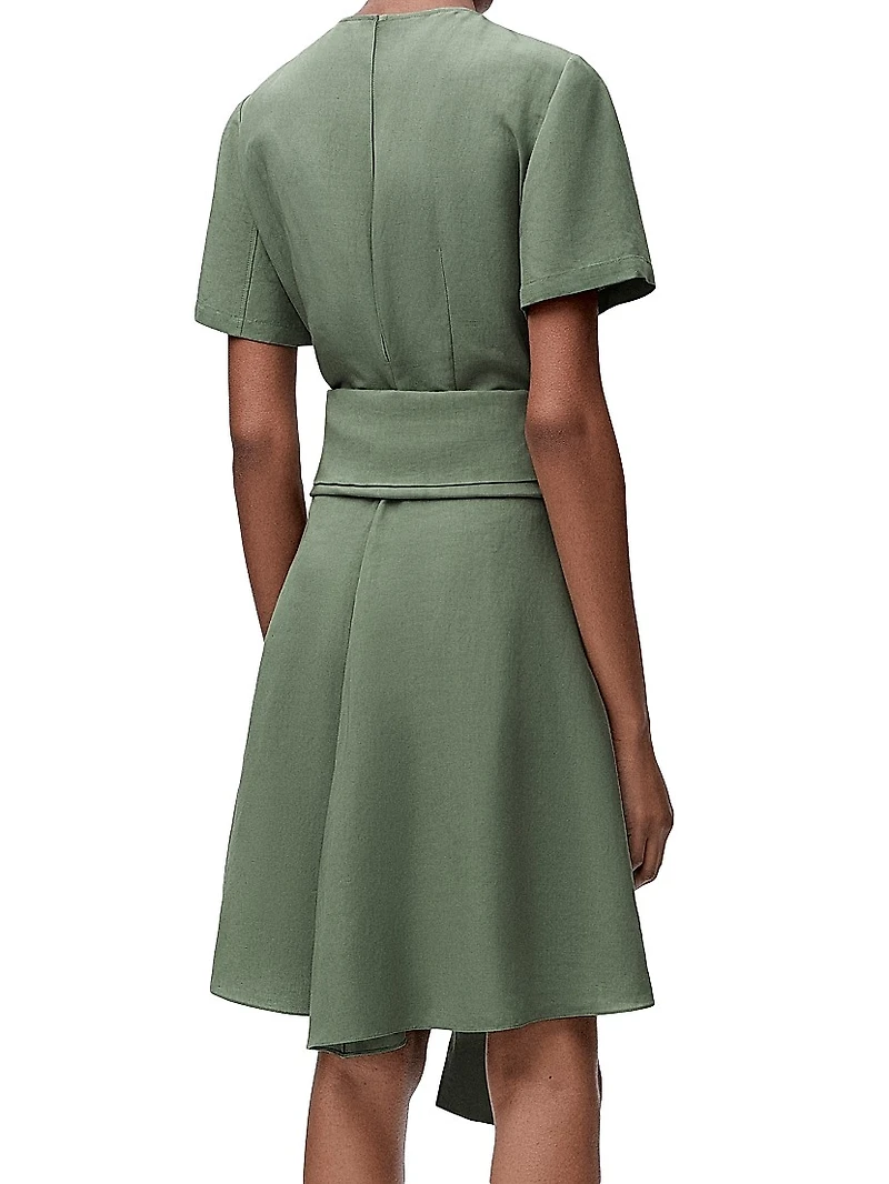 LOEWE x Paula's Ibiza Pebble Pleated Dress