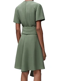 LOEWE x Paula's Ibiza Pebble Pleated Dress