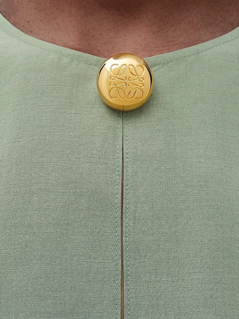 LOEWE x Paula's Ibiza Pebble Pleated Dress