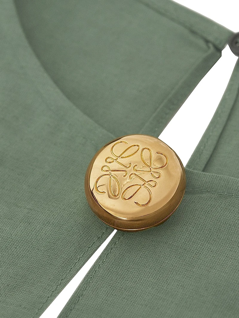 LOEWE x Paula's Ibiza Pebble Pleated Dress