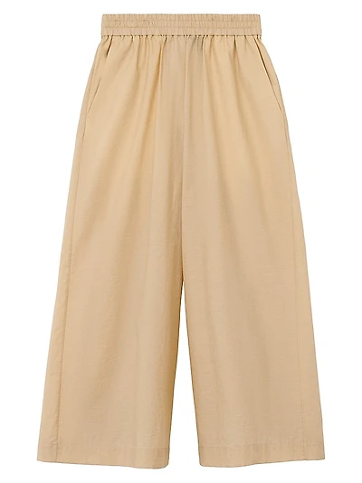LOEWE x Paula's Ibiza Wide-Leg Crop Trousers