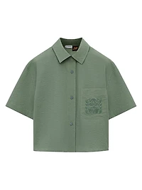 LOEWE x Paula's Ibiza Logo Short-Sleeve Shirt