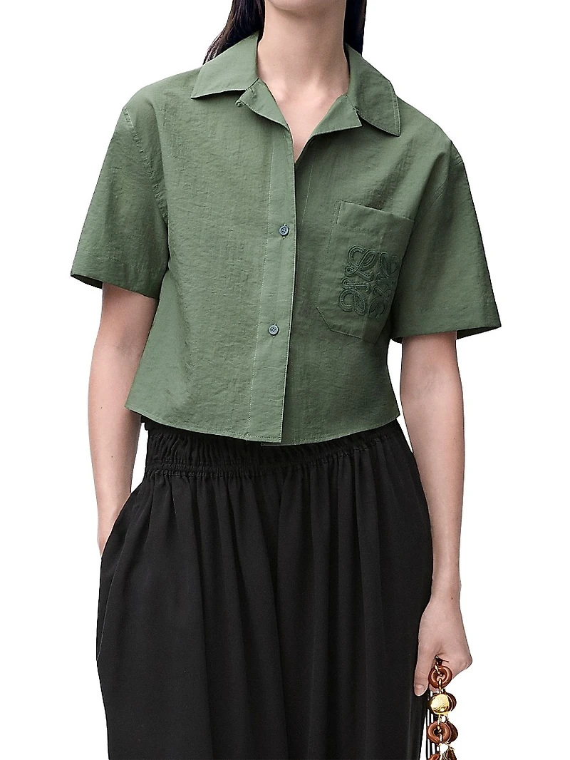 LOEWE x Paula's Ibiza Logo Short-Sleeve Shirt