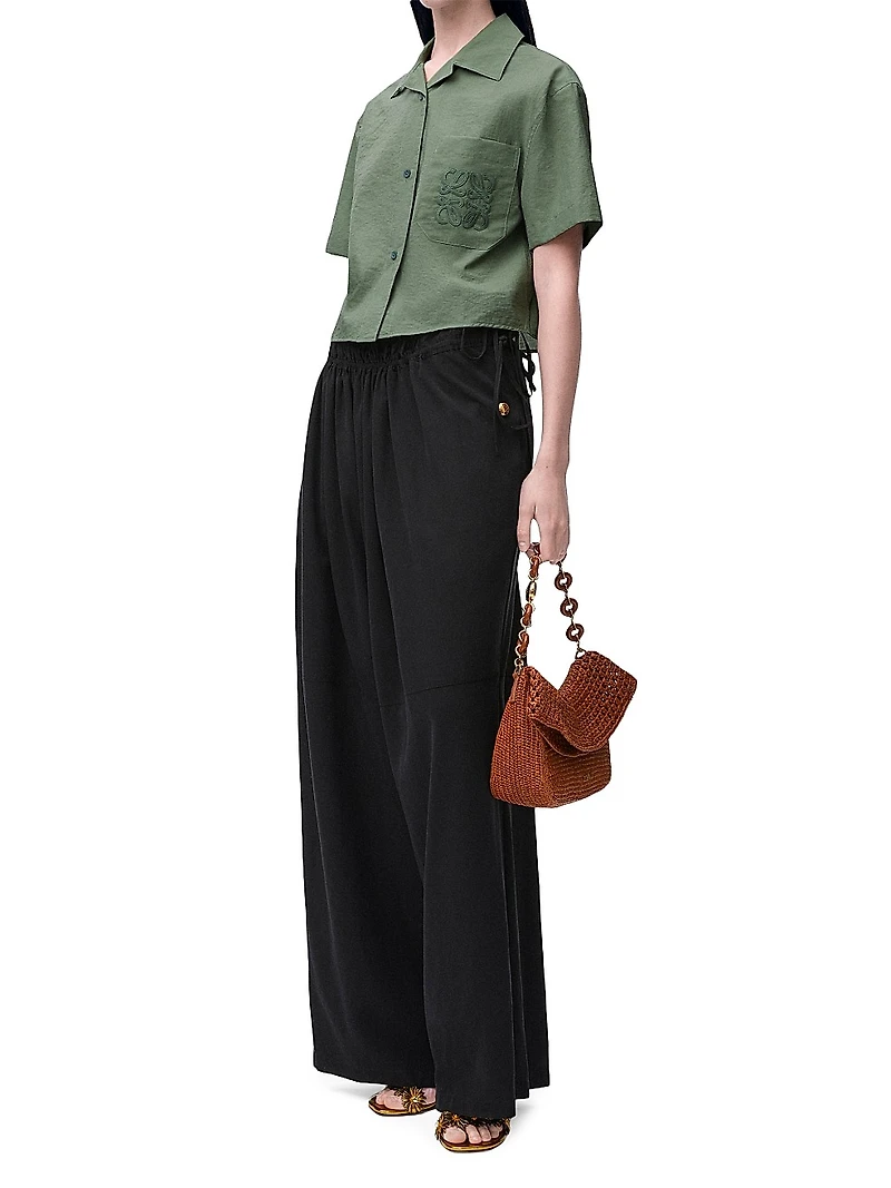 LOEWE x Paula's Ibiza Logo Short-Sleeve Shirt