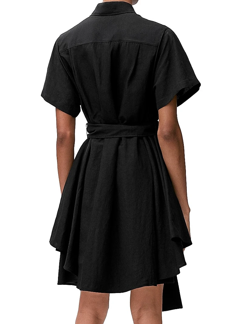 LOEWE x Paula's Ibiza Belted Shirtdress