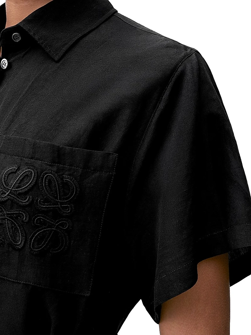 LOEWE x Paula's Ibiza Belted Shirtdress