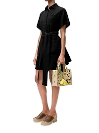 LOEWE x Paula's Ibiza Belted Shirtdress